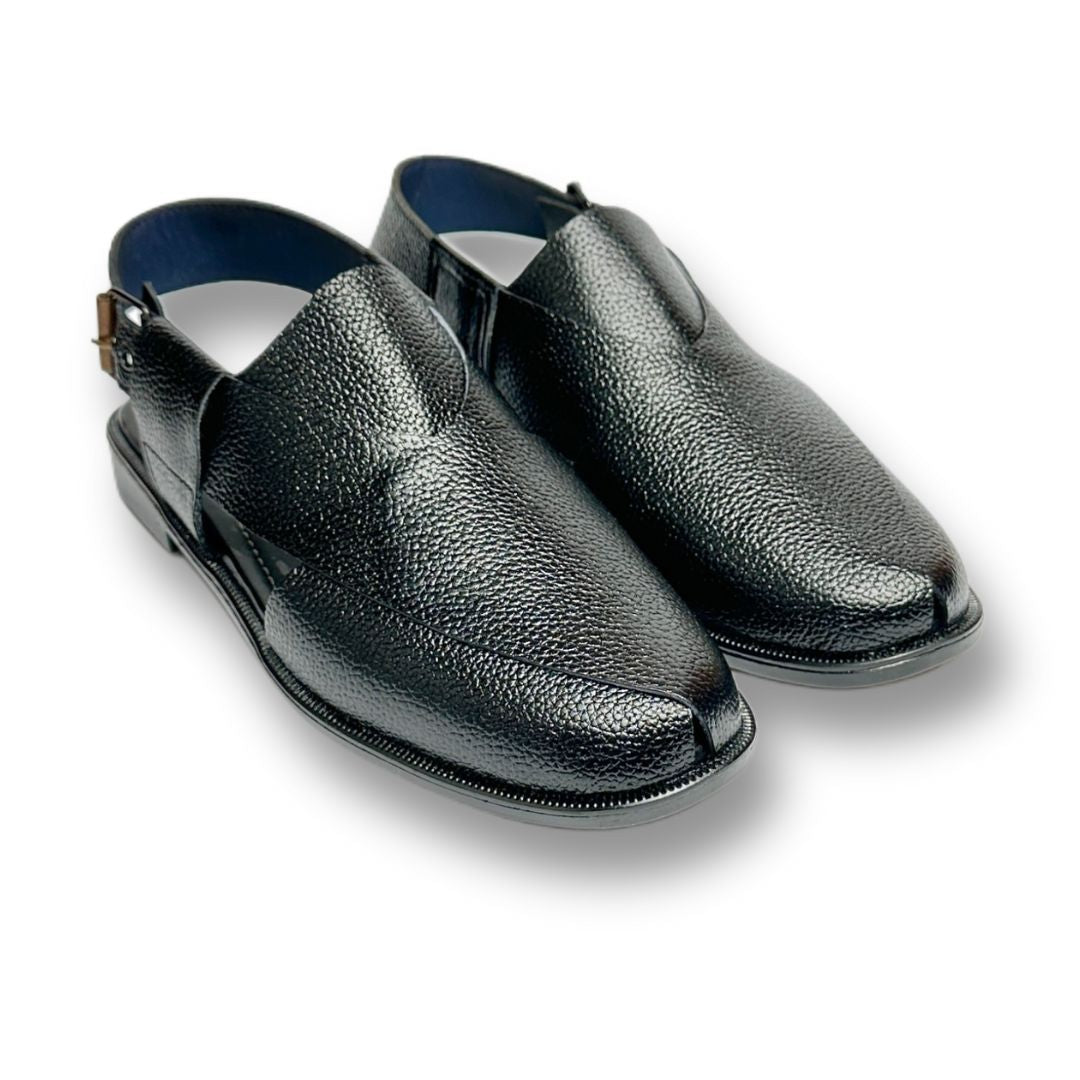 Black Doted Sandal