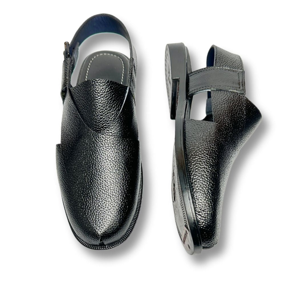 Black Doted Sandal